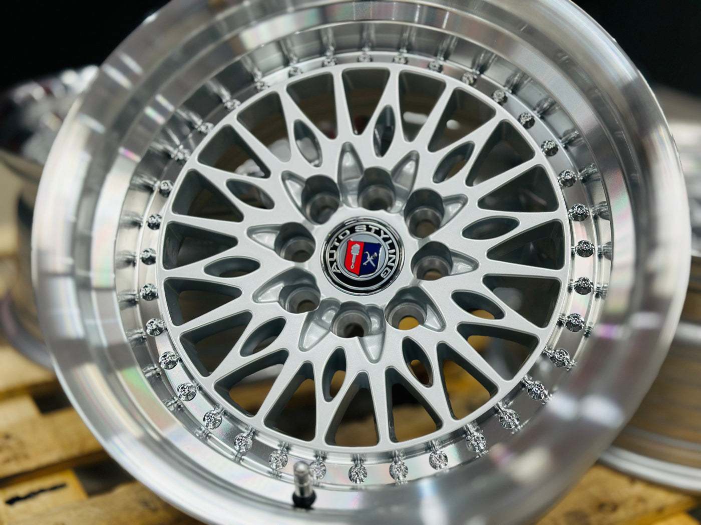 15” AS-7162 SILVER  4/100 4/108 wheels