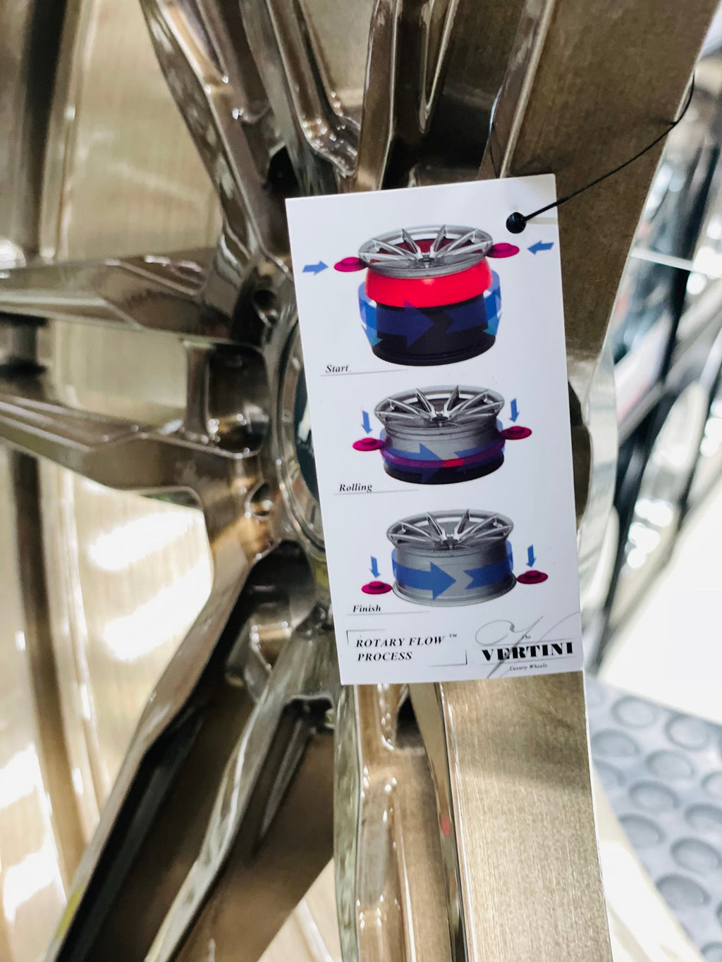 20” VERTINI RF 1.6 5/120 wheels