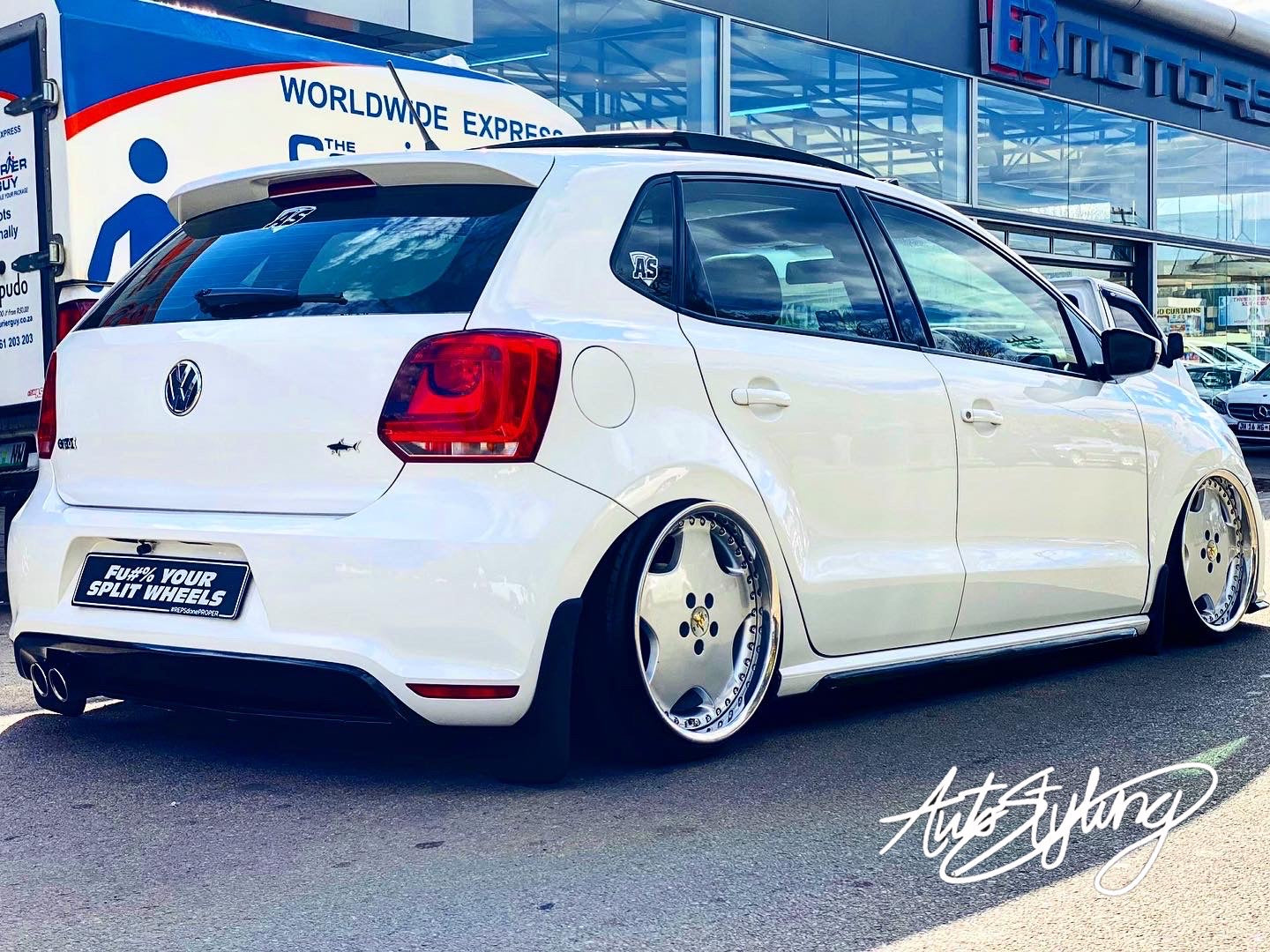 17” WORK RYVER 3 pce split wheels 4x100 pcd