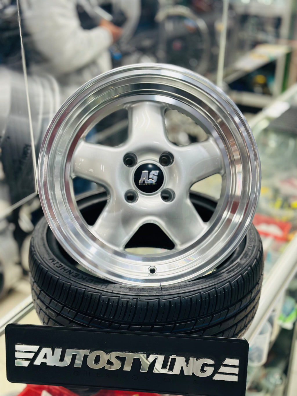 15” AS VR6  VURA SILVER  4/100
