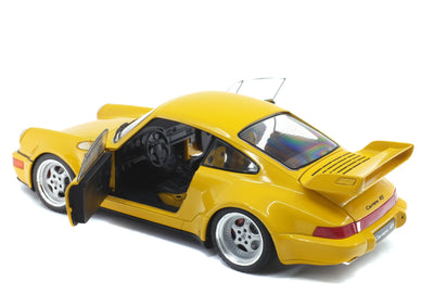 SOLIDO 1:18 SCALE MODEL CAR PORSCHE 911/964 RS3.8 1990