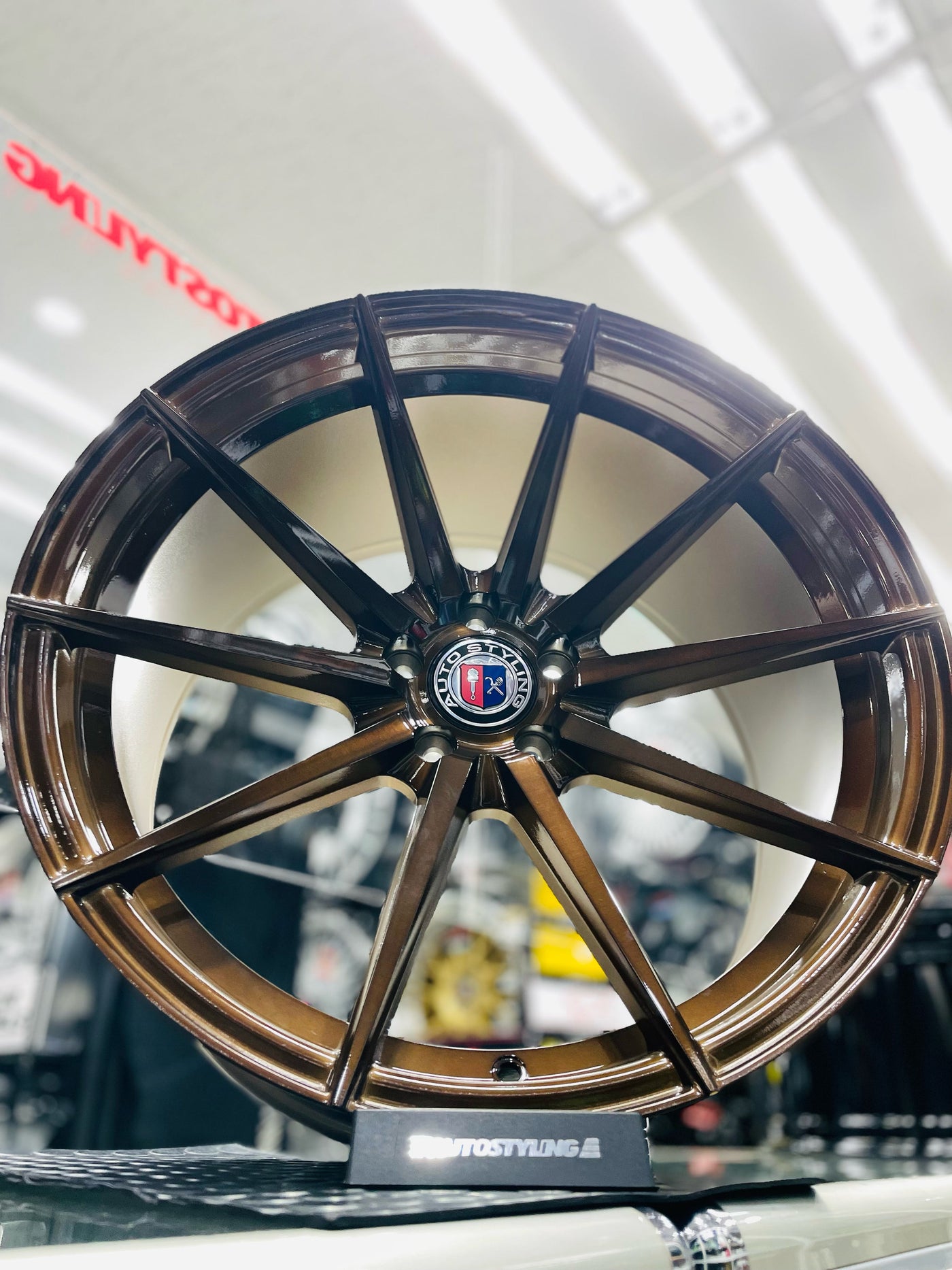 20” AS-5010 5x112 PCD Bronze wheels