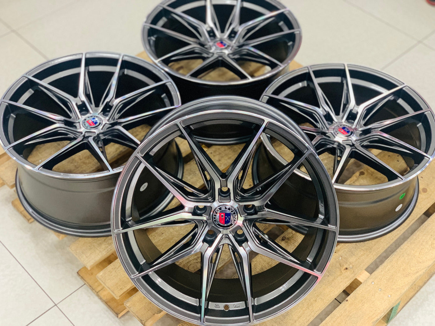 19” AS-VT80 5X120 Grey wheels
