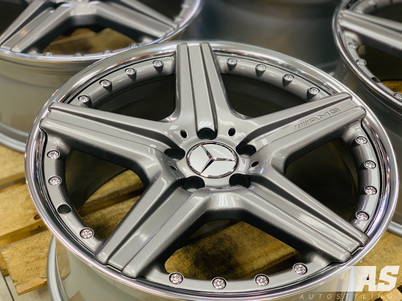 19” OEM AMG 2pce SPLIT WHEELS