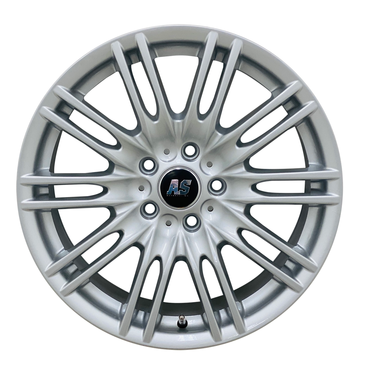 18” AS- M3V8 5/120 SILVER