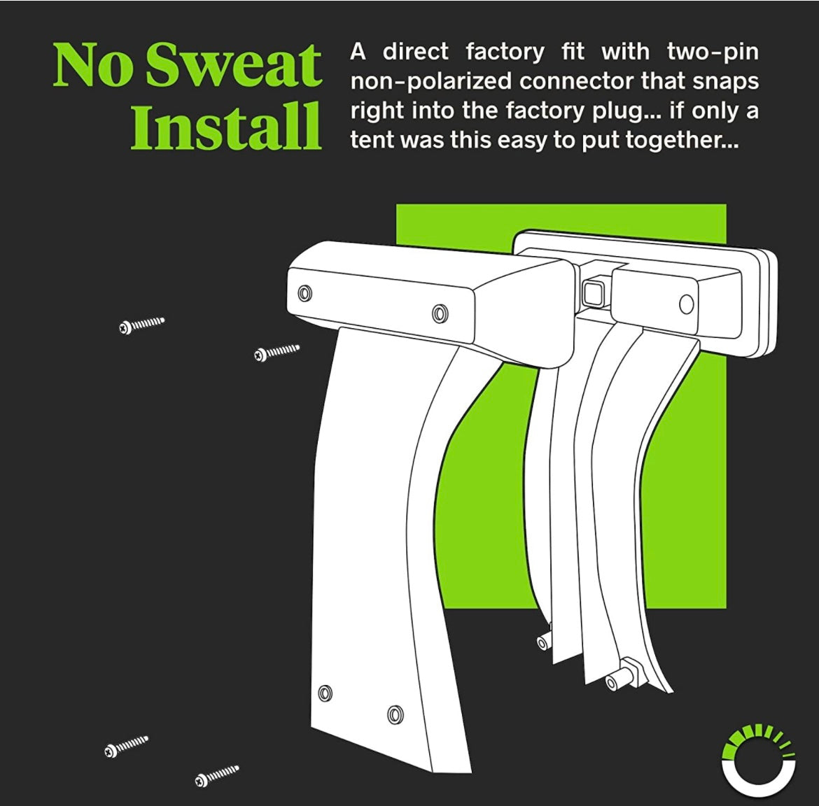 Jeep Wrangler 3rd brake light smoked led