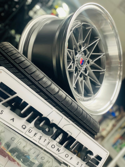 15” AS-1512 4/100 & 4/108 PCD wheels