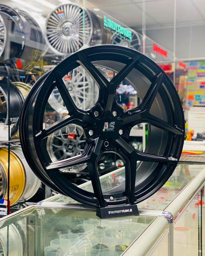 19” AS-BF10 5X112 & 5x120 SATIN BLACK
