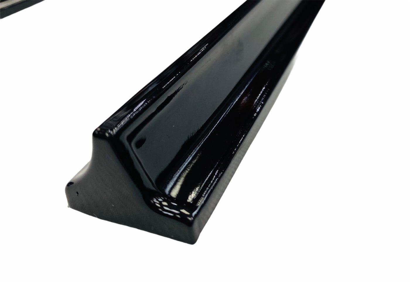 VW POLO 8 1PCE SIDE SKIRT GLOSS BLACK