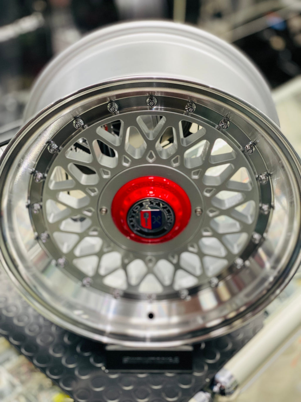 15” AS-P/MESH 4/100 4/108  SILVER