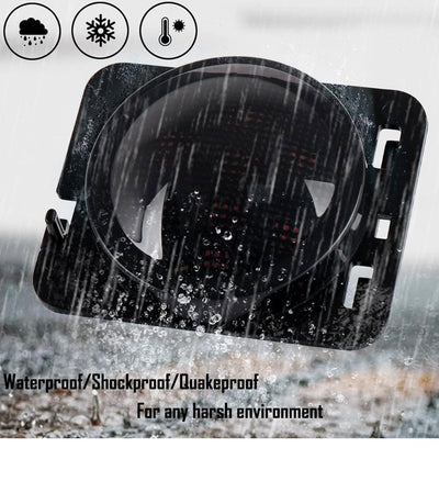 Smoke Lens LED Side Marker Front Fender Amber Turn Signal Parking Lights for Jeep Wrangler 2007-2017