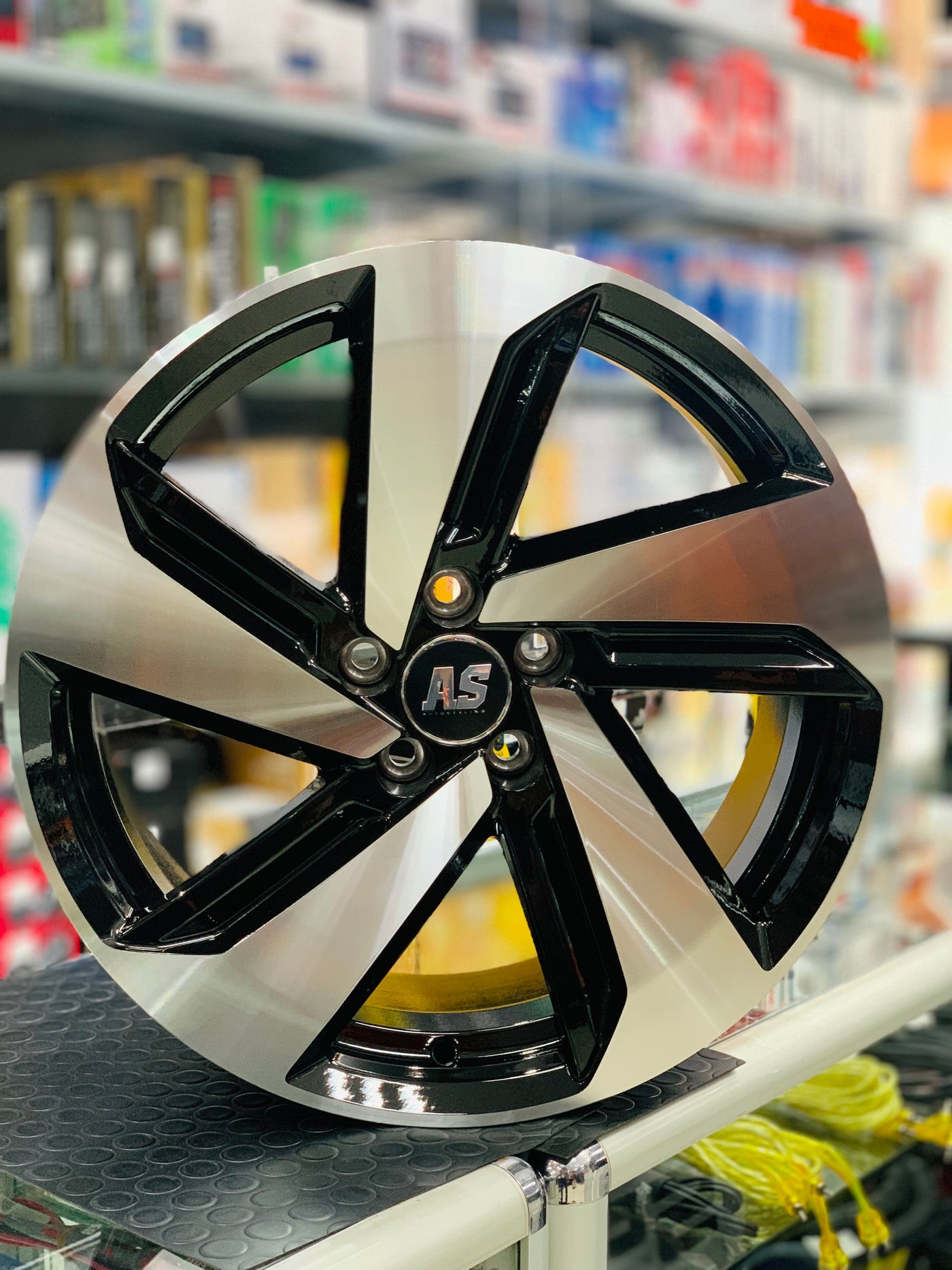 18 ” AS- GTI 5/100 BLACK MACHINE FACE