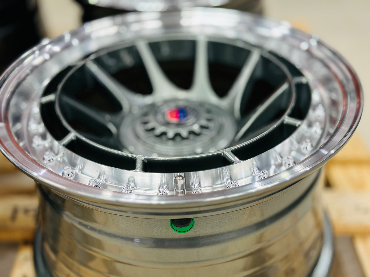 15” AS-7158  GUNMETAL 4/100 4/114 wheels