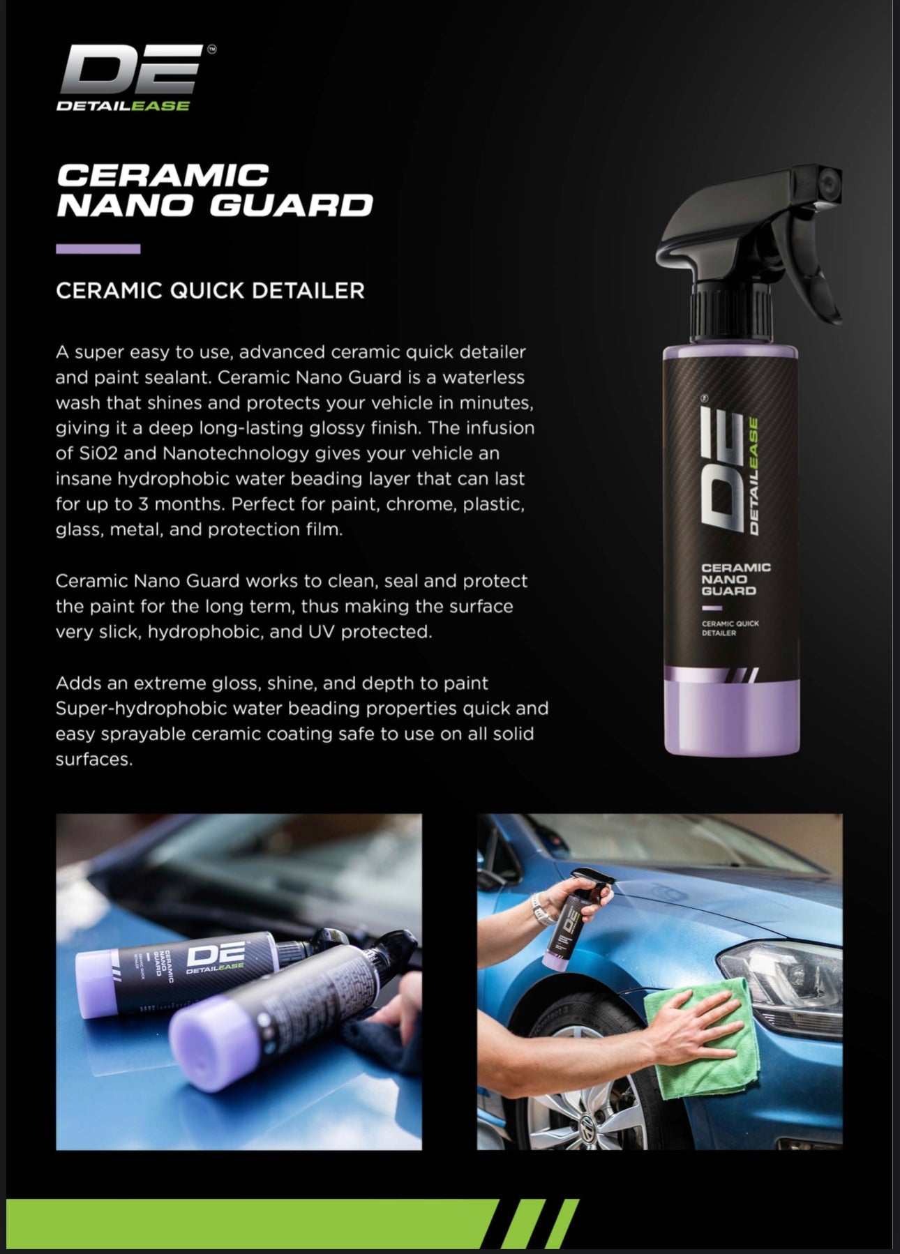 DETAILEASE CERAMIC NANO GUARD QUICK DETAILER