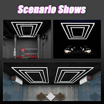 Designer Hexagon /arrow led lights 4.8m x2.4m