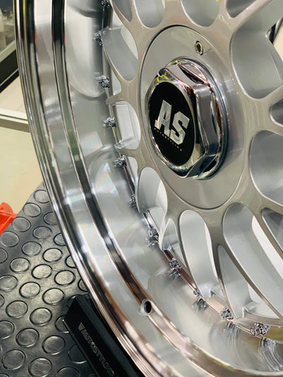 17” AS RF 4/100 & 5/100 SILVER wheels