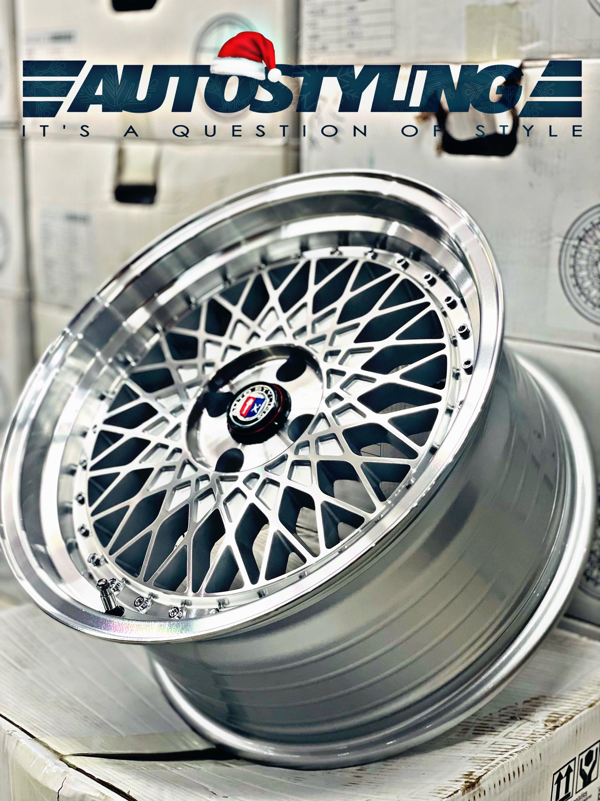 17” AS- HRE MESH WHEELS