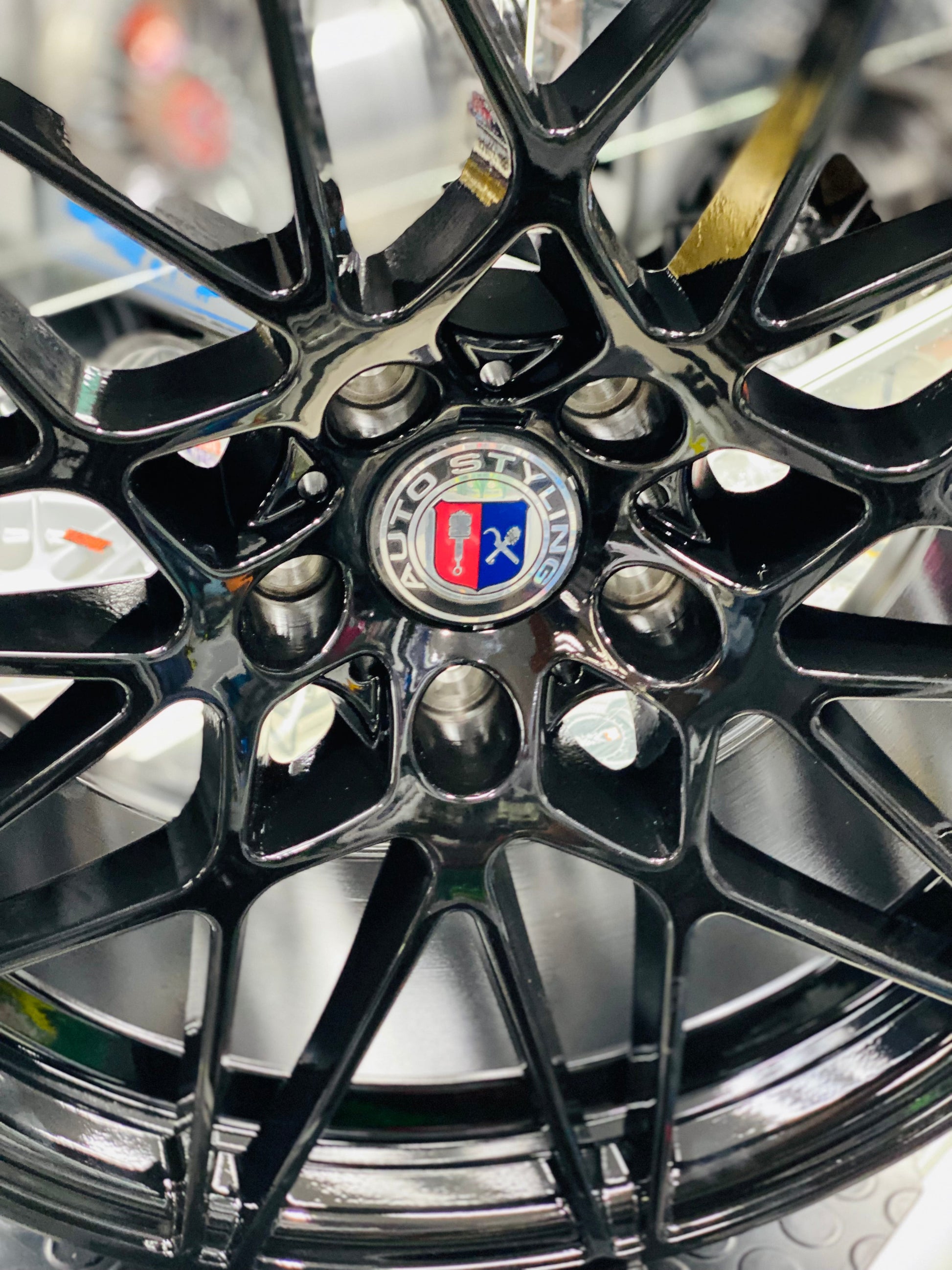 19” AS-F80 COMP 5X120 BLACK