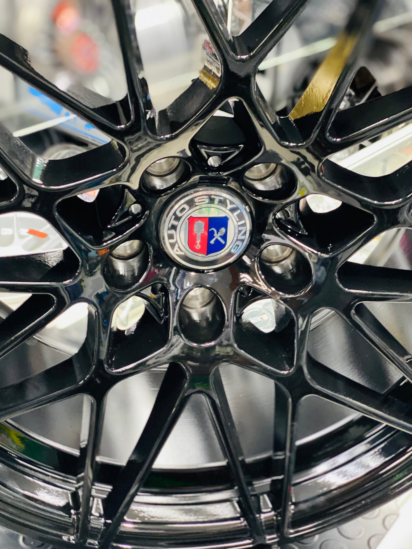 19” AS-F80 COMP 5X120 BLACK