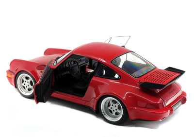 SOLIDO 1:18 SCALE MODEL CAR PORSCHE 911/964 RS3.6 1990
