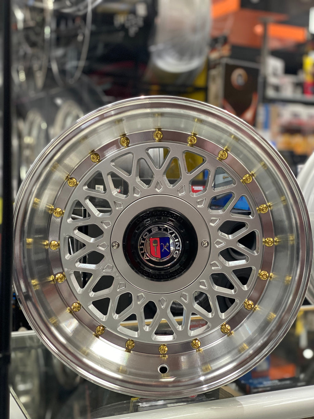 15” AS-P/MESH 4/100 4/108 SILVER