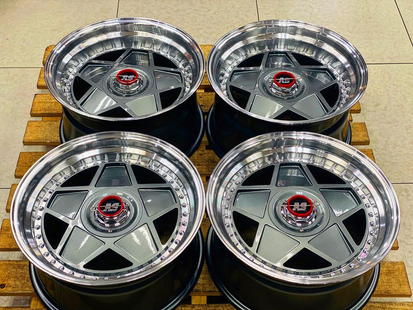 17” AS-MODENA Gunmetal 4/100 & 4/114