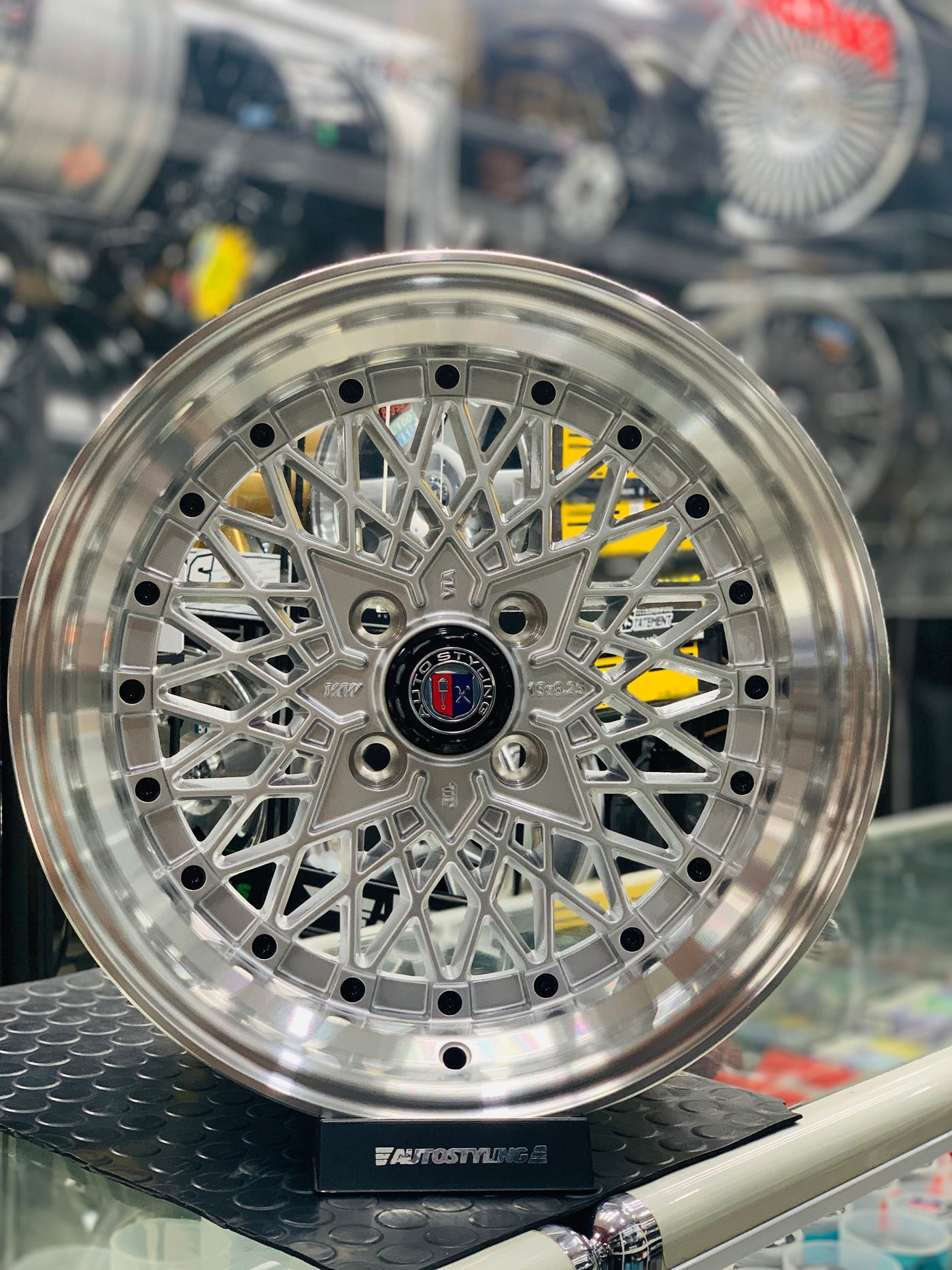 15” AS-SR 4/100 SILVER WHEELS