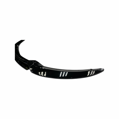 BMW E82 4PCE MAX FRONT SPOILER GLOSS BLACK