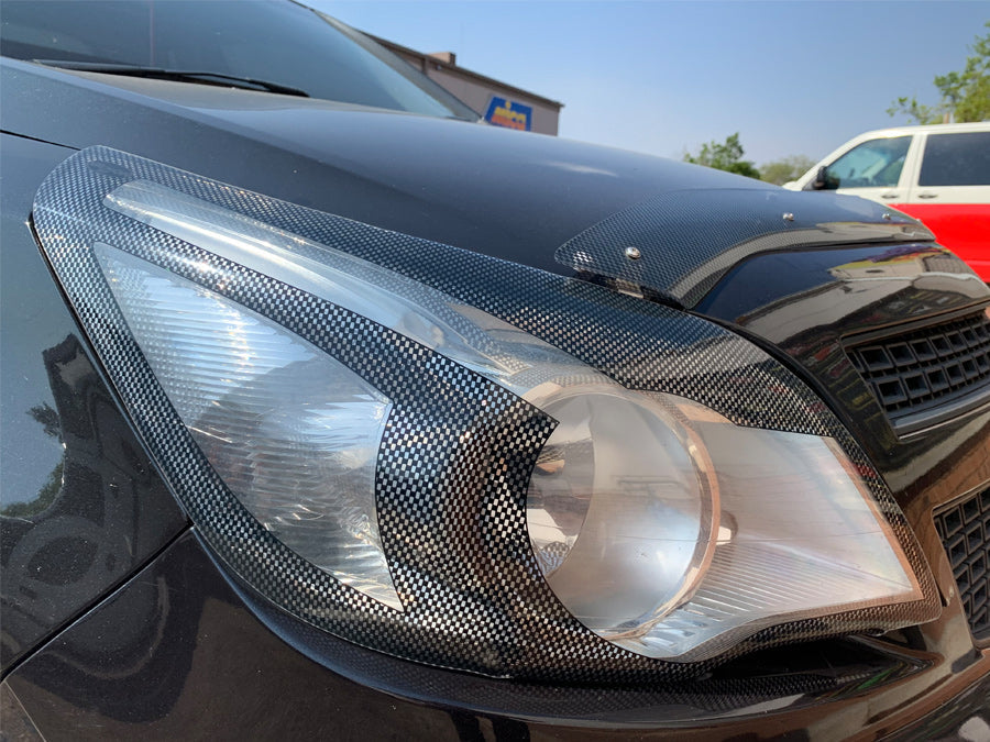 CHEV UTE BAKKIE 2012 + HEAD LIGHT SHIELDS CARBON