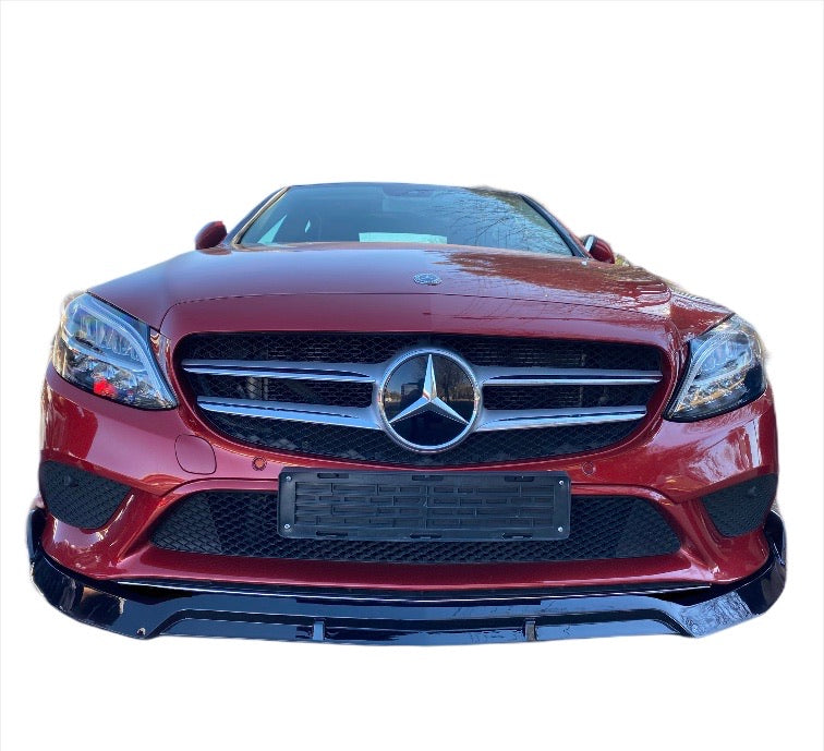 MERCEDES W205 1PC FRONT SPOILER