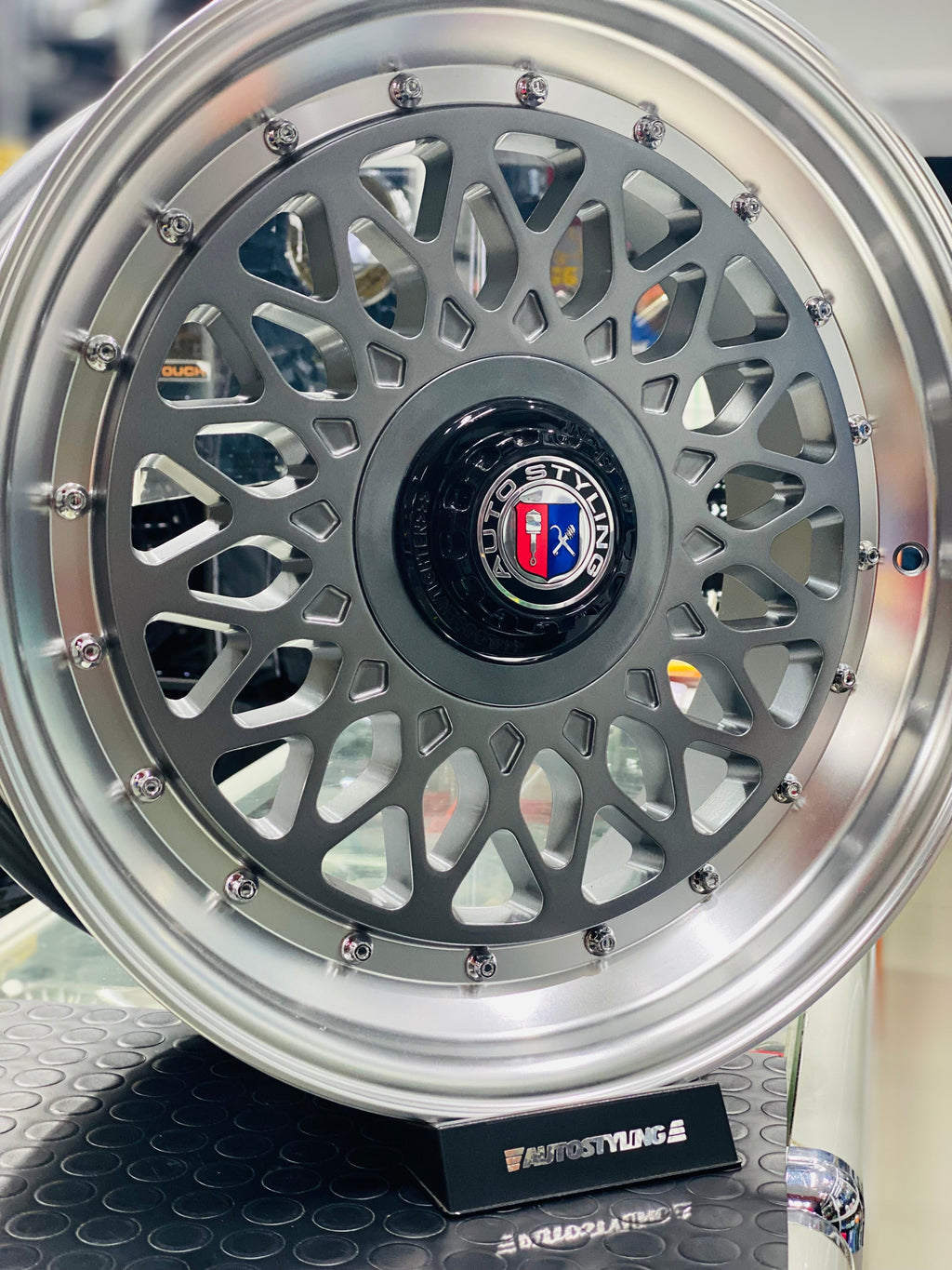 17'' AS-P/MESH 4/100 & 5/100 pcd GUNMETAL