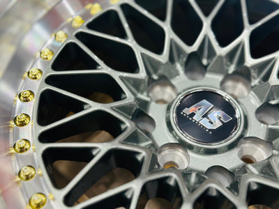 15” AS-7418 VS  GUNMETAL 4/100 4/114 wheels
