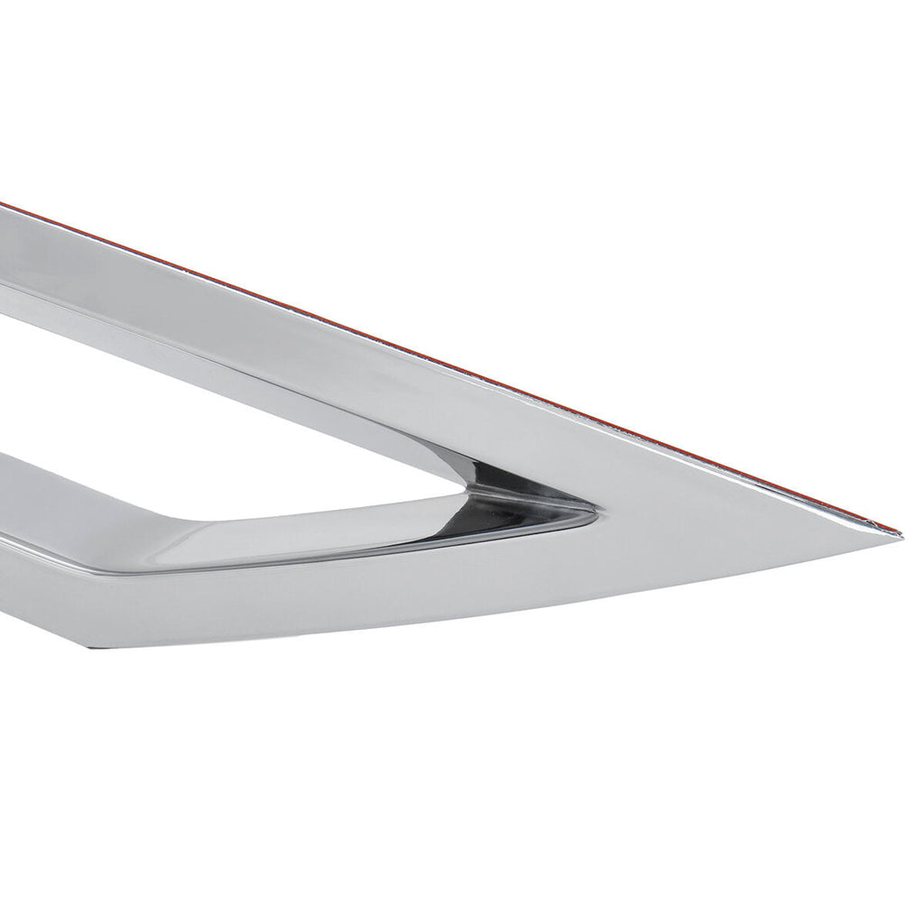 VW POLO 8 TSI TO R-LINE UPGRADE REAR DIFFUSER CHROME TRIMMING