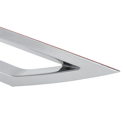 VW POLO 8 TSI TO R-LINE UPGRADE REAR DIFFUSER CHROME TRIMMING