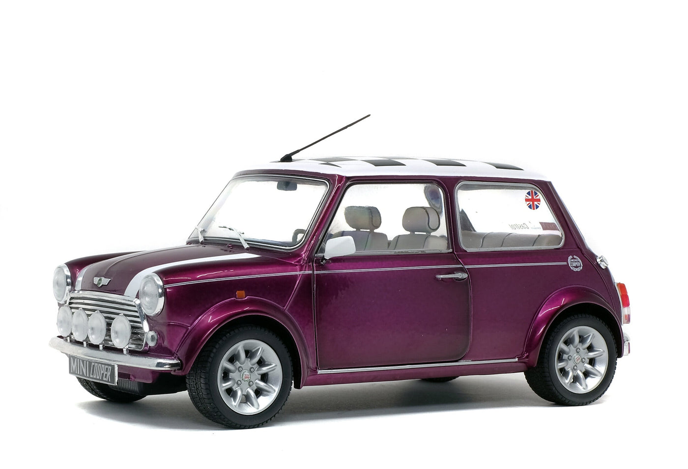 SOLIDO 1:18 SCALE MODEL CAR MINI COOPER SPORT 1997