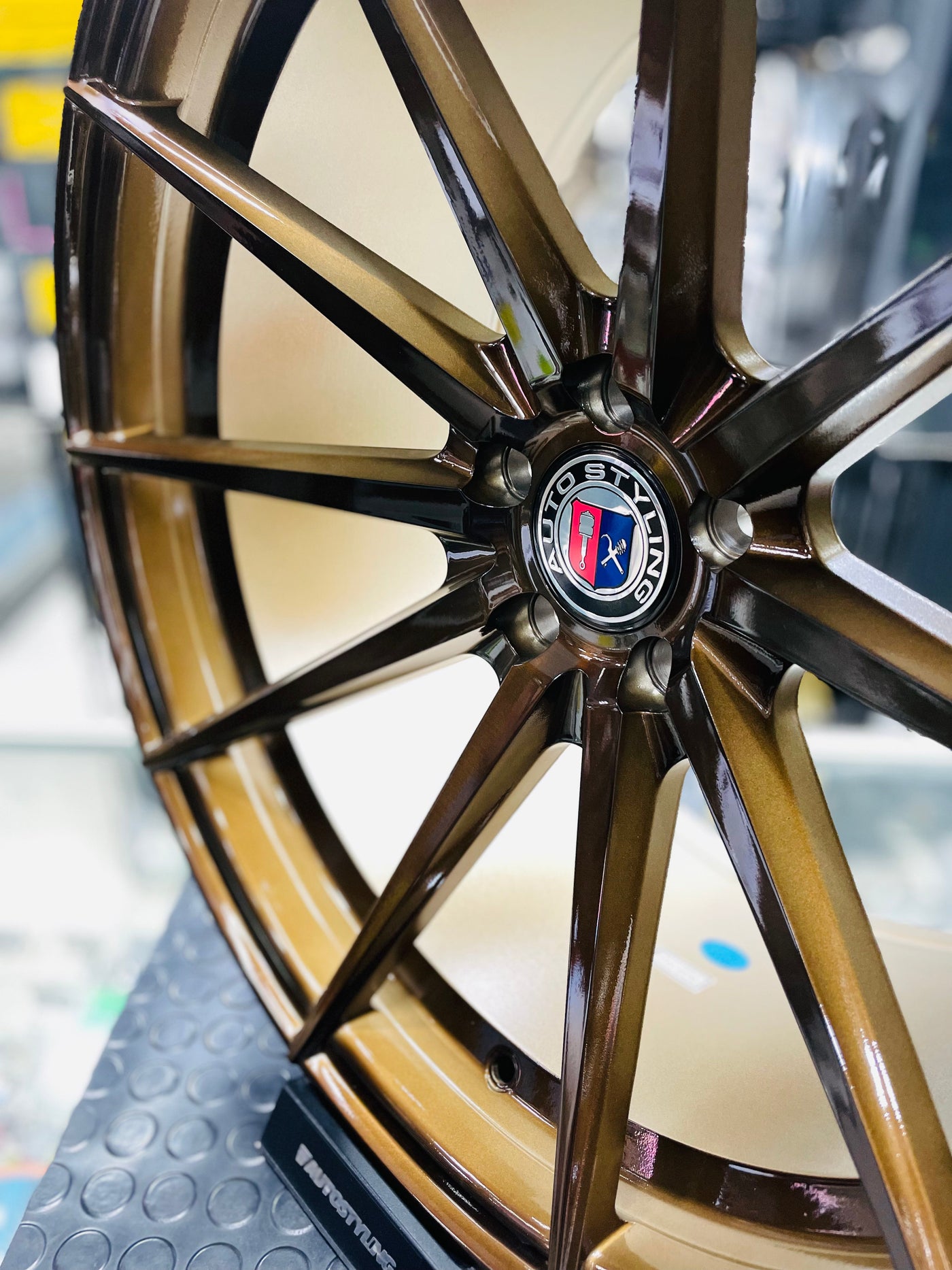 20” AS-5010 9/11J  5x120 PCD Bronze wheels
