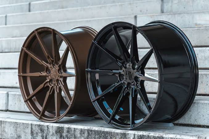 21” AS-5010 5x112 9j PCD Matt bronze wheels