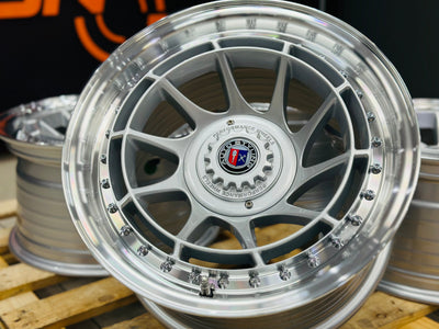 15” AS-7573 SILVER  4/100 4/108 wheels