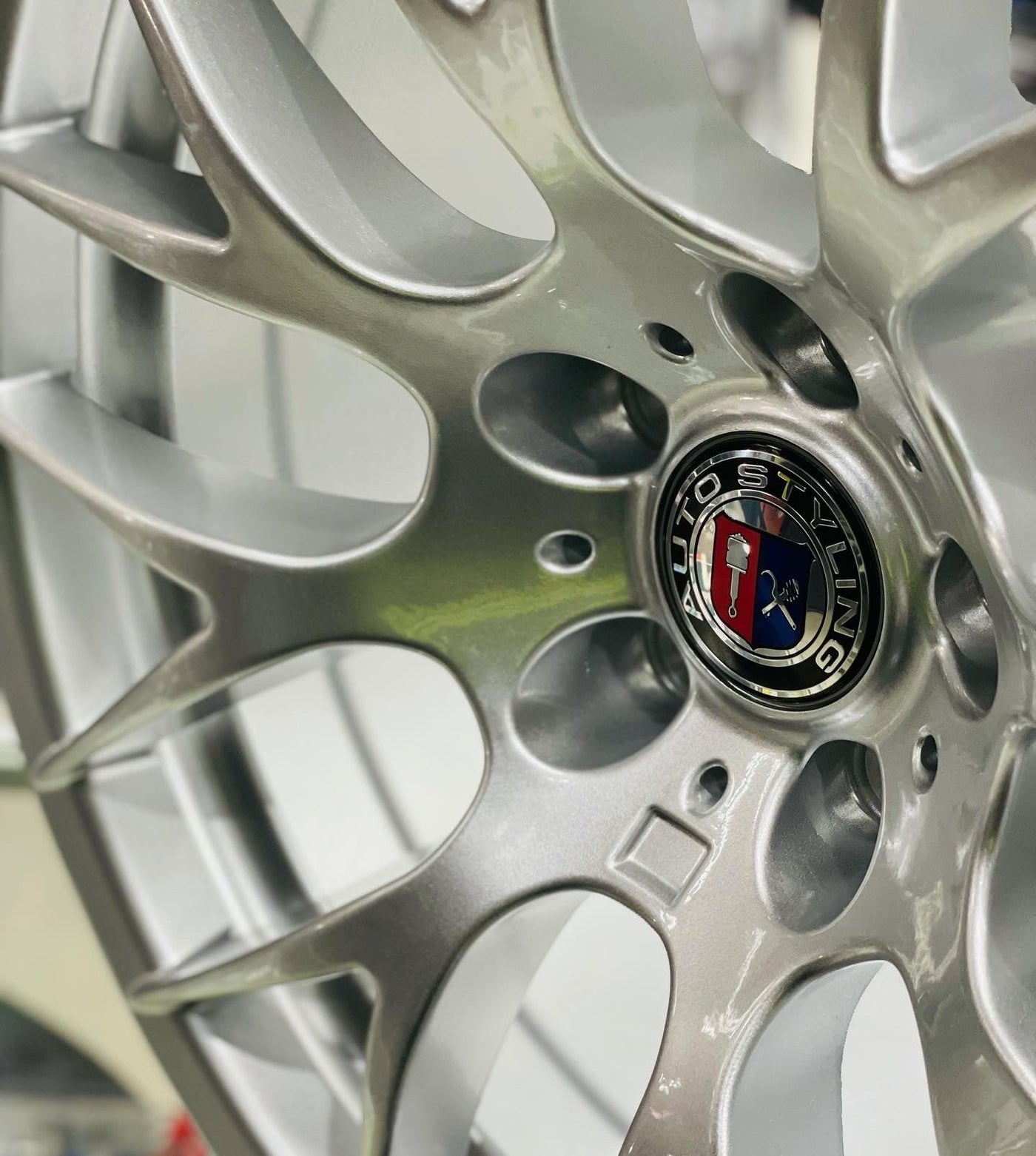 19” AS- V8 COMP 5/120 SILVER M3 FITMENT