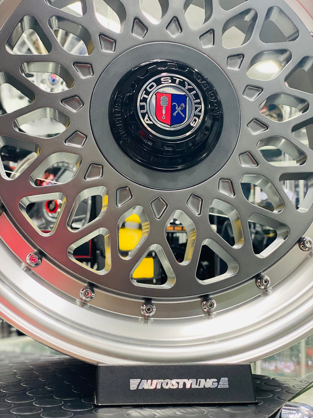 17'' AS-P/MESH 5/112 & 5/120 pcd GUNMETAL