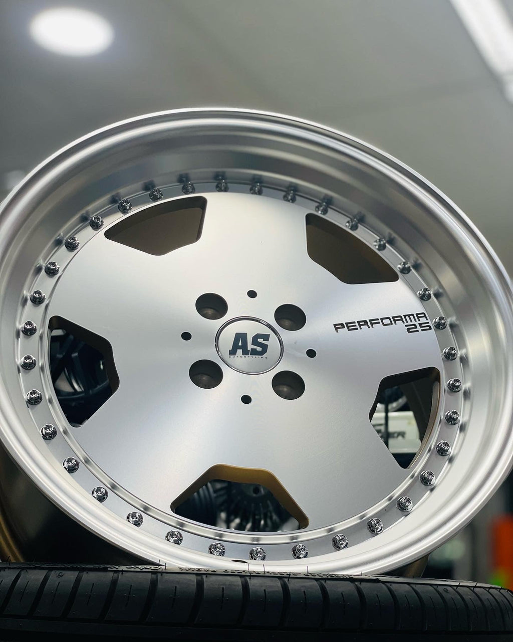 17''  AS-AMG PERFORMA M/ BLOCK 4/100 & 5/100 WHEELS