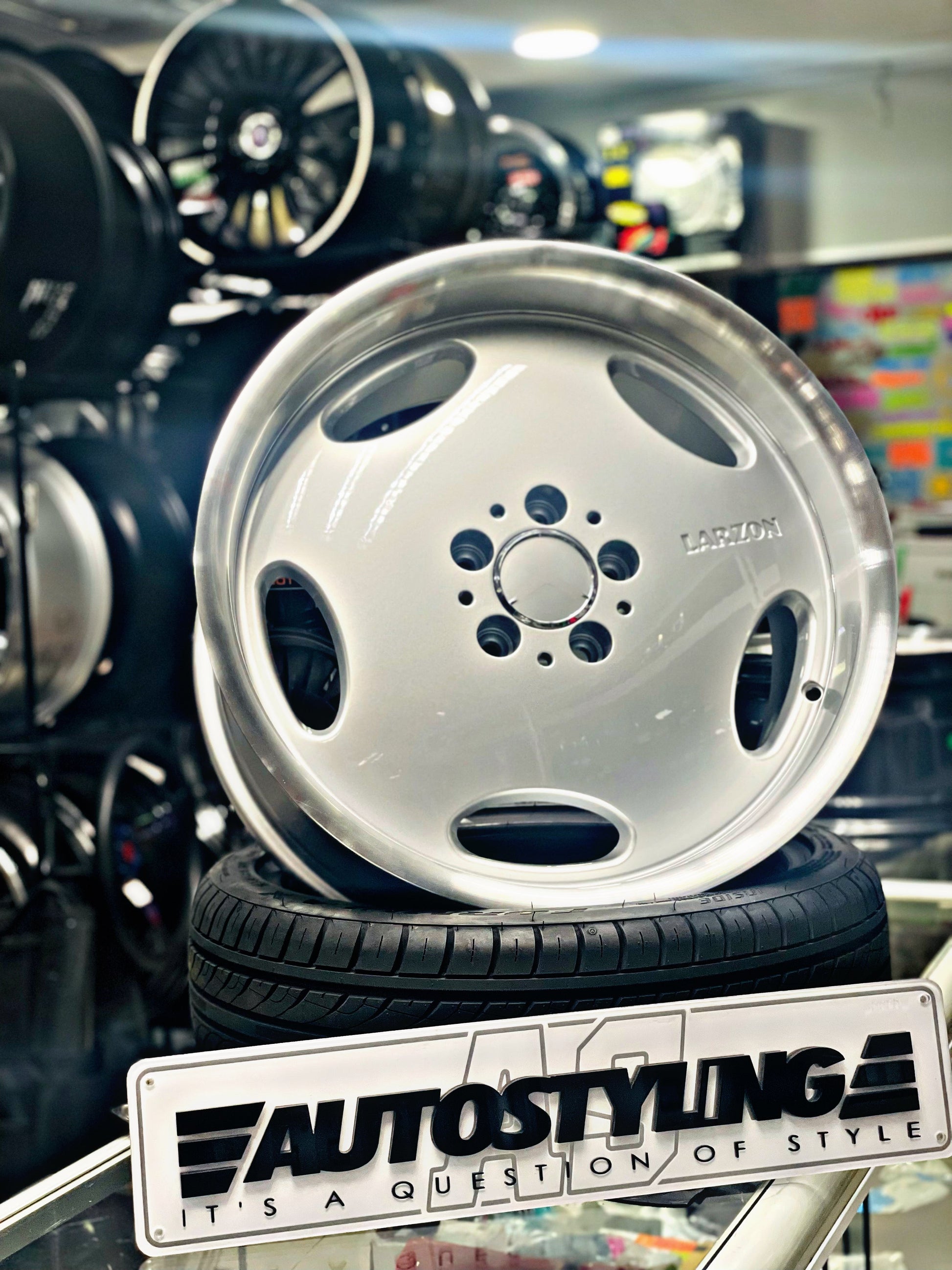 18” AS-8250 5/112 AMG STYLE WHEELS