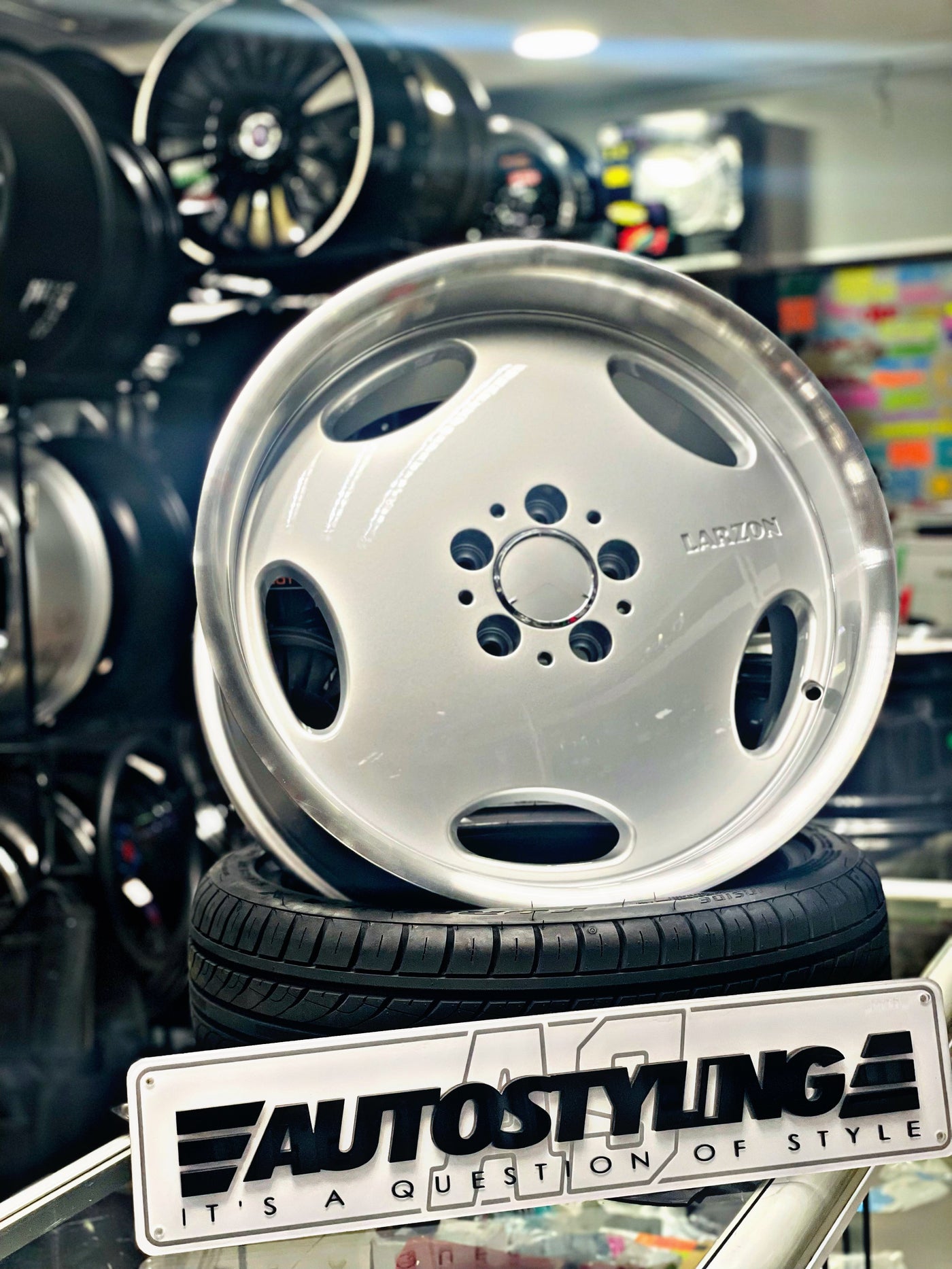 18” AS-8250 5/112 AMG STYLE WHEELS