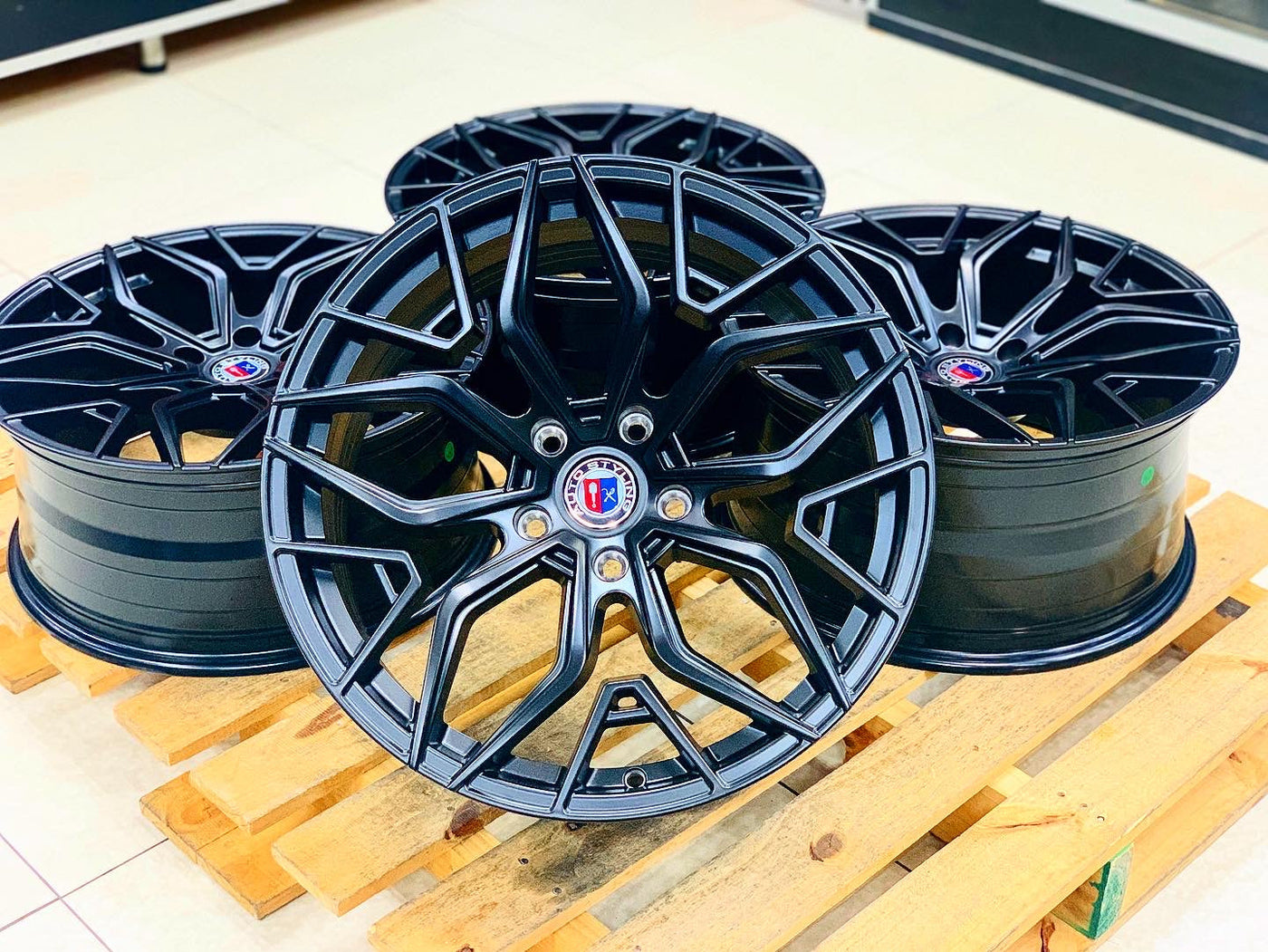 19” AS-KKR  5X112 & 5x120 SATIN  BLACK