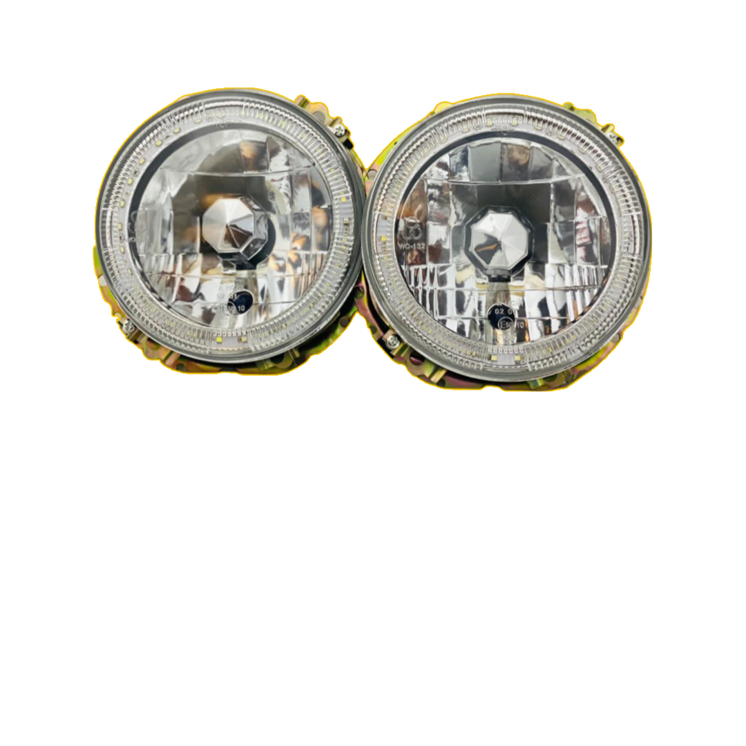 VW MK1 CITI GOLF ANGEL EYE LED OUTER CRYSTAL