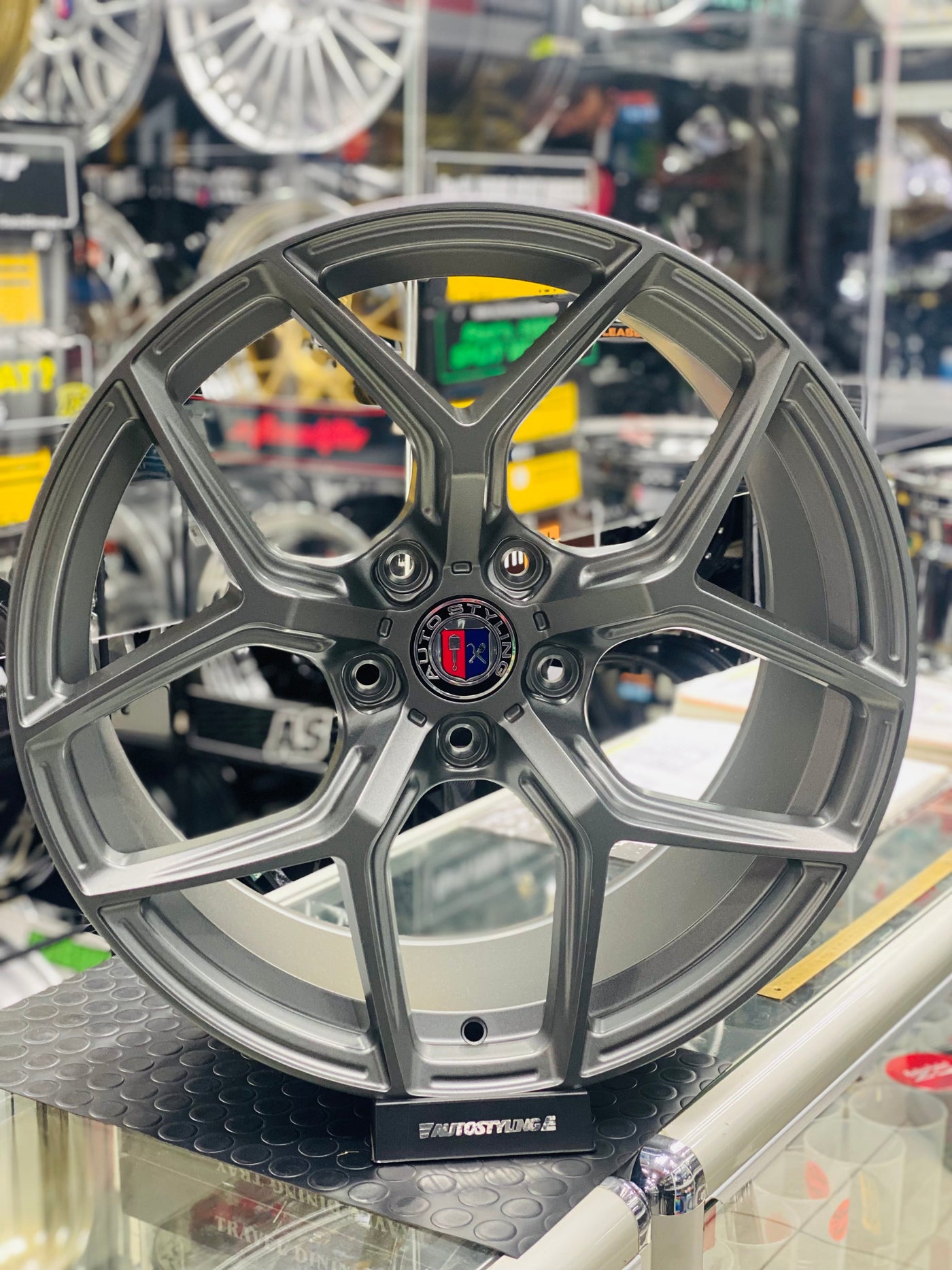 19” AS-BF10B 5X120 S/GREY