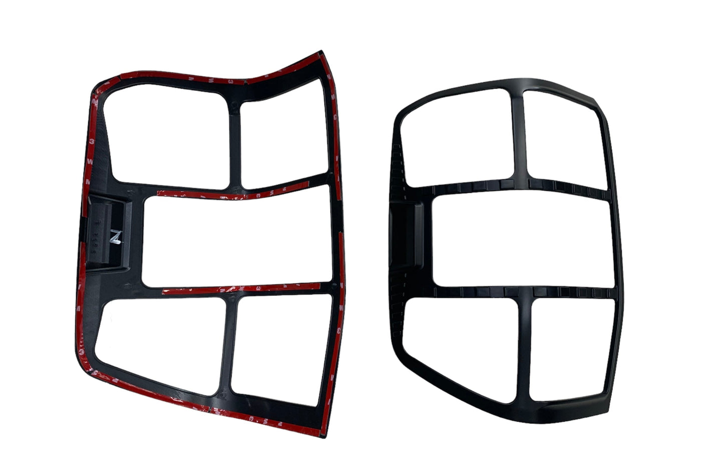 Ford Ranger 2023 tail-light trim low spec black