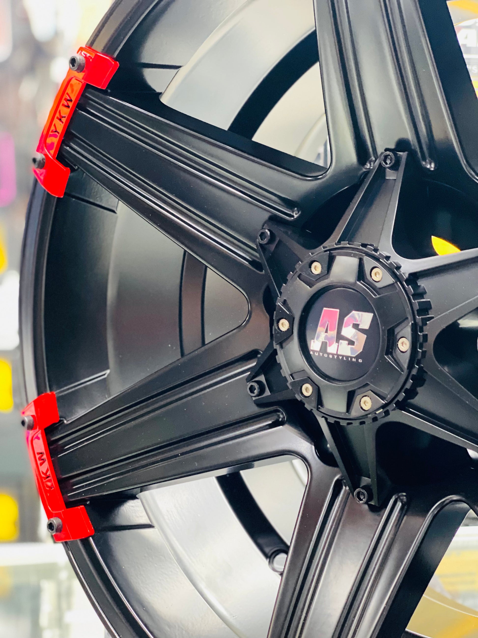 17” AS6086BM/R 5x150 Toyota Land cruiser  rims