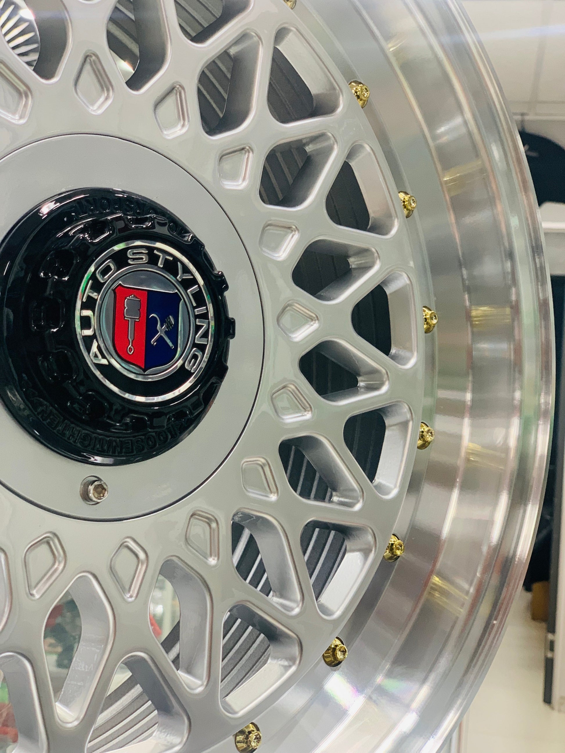 17” AS-PMESH SILVER WHEELS