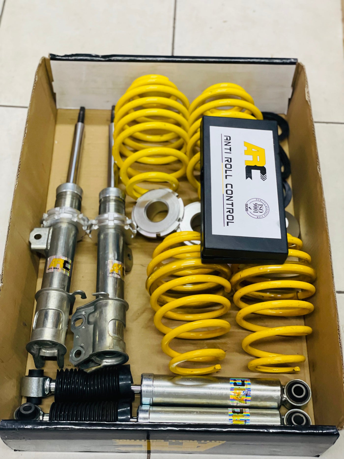 ARC COILOVERS FOR CORSA/CHEV UTILITY BAKKIE PREOWNED COILOVERS